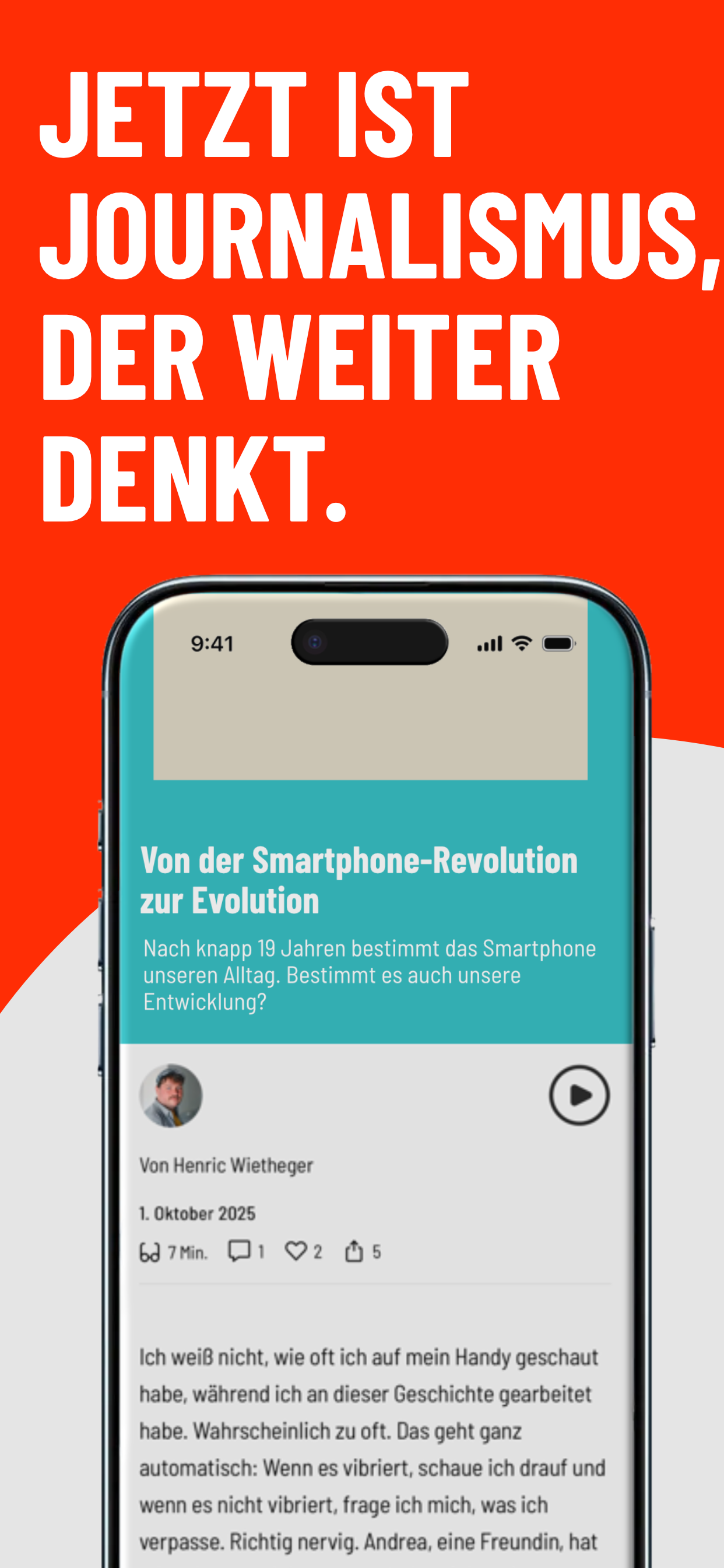 JETZT Geschenk-Mitgliedschaft für 1 Jahr